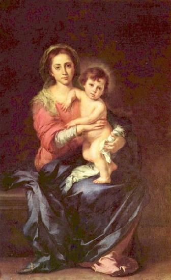 Bartolome Esteban Murillo Madonna oil painting image